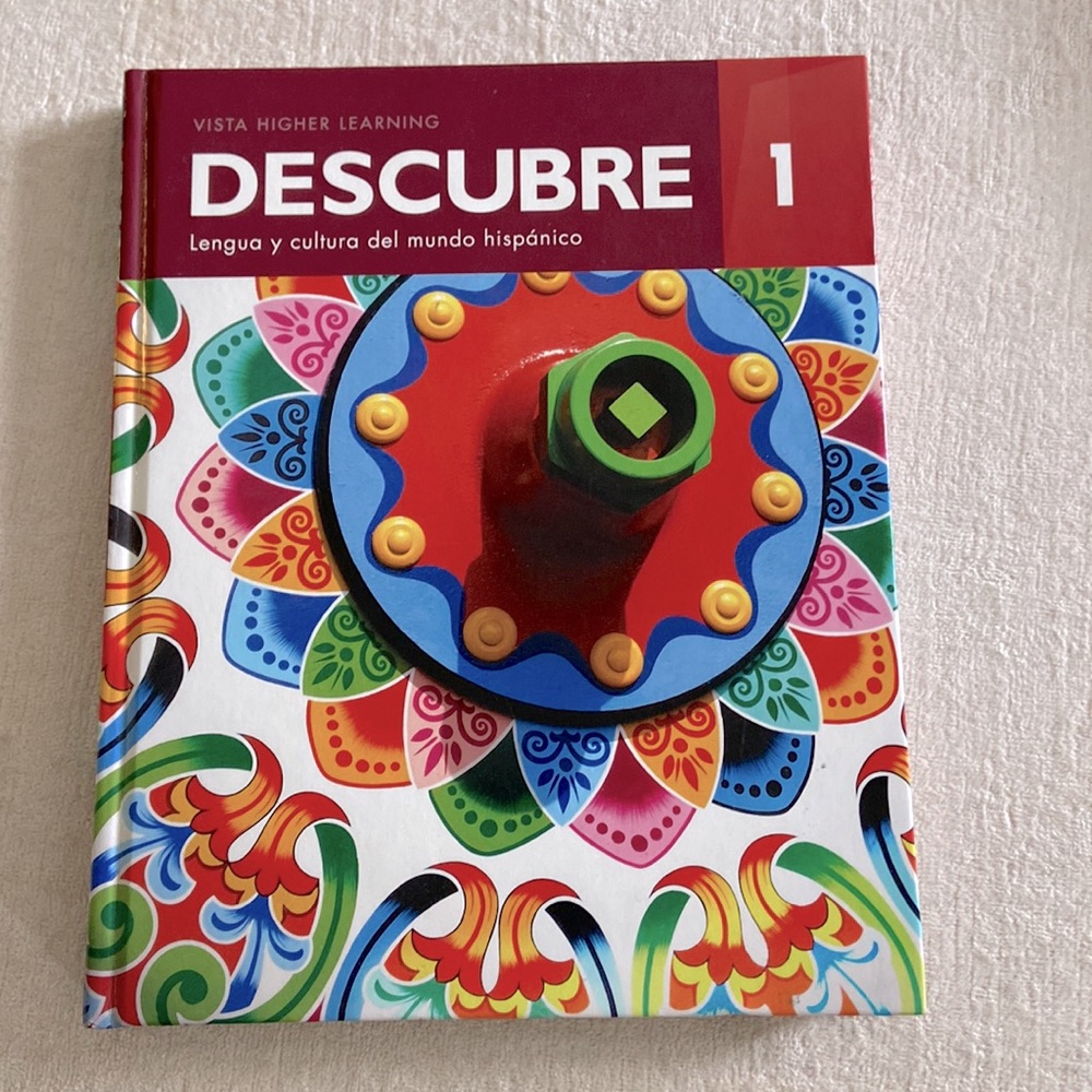 Descubre 1 - vista higher learning - Hardcover Spanish text book 2017 edition